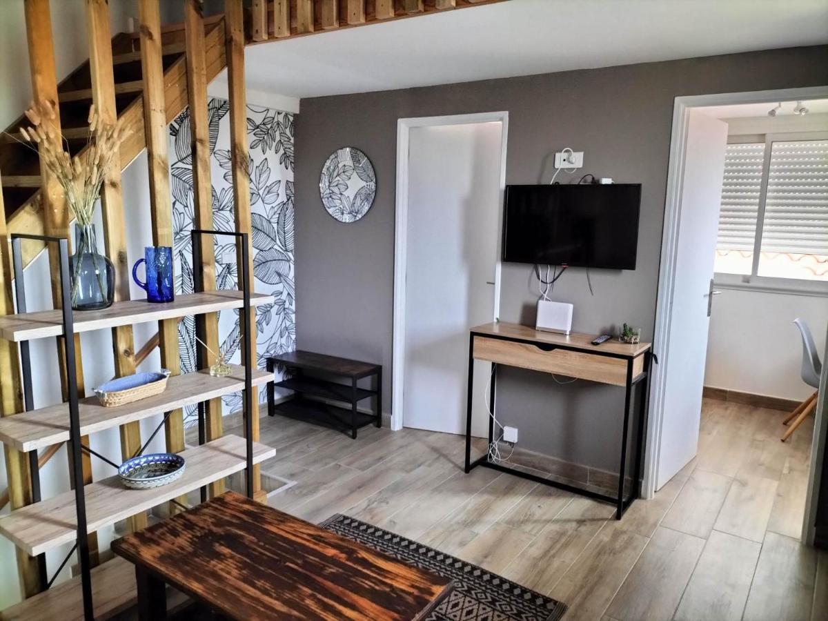 "Les Bambous" Studio Cosy Climatise Au Calme De 37 M2 Parking Gratuit A Argeles Sur Mer Экстерьер фото